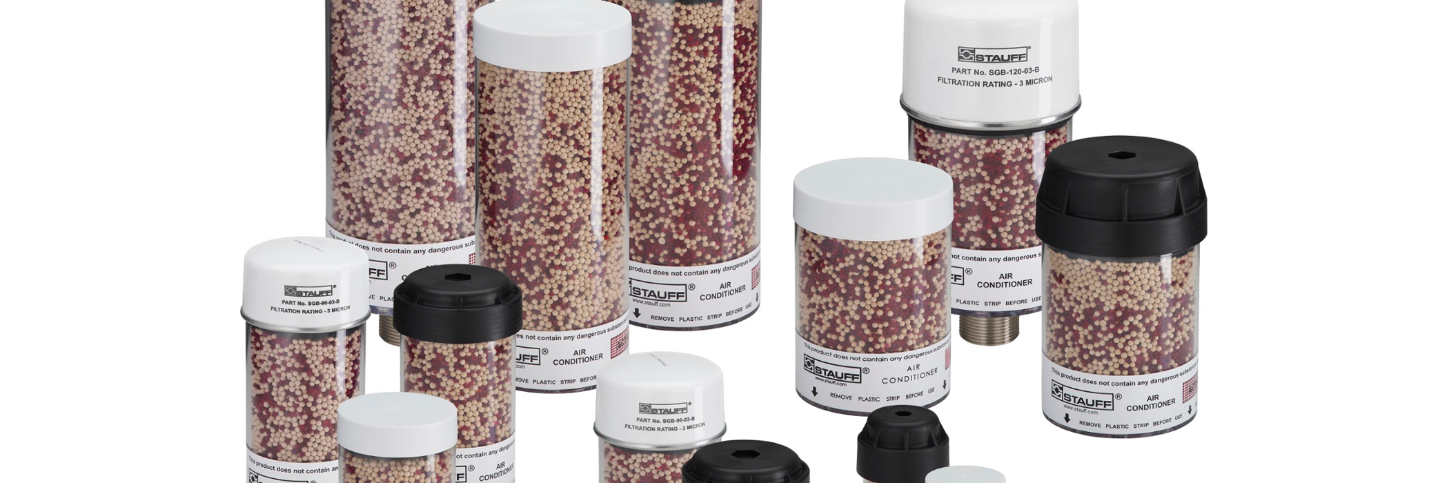 Particle and Desiccant Breathers from STAUFF