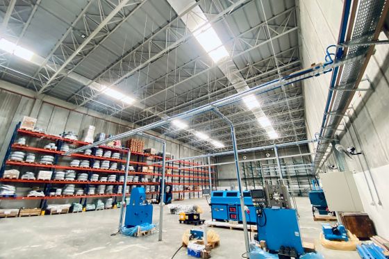 Setor de Montagem Mangueiras Industriais STAUFF Brasil