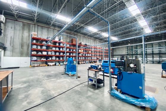 Setor de Montagem Mangueiras Industriais STAUFF Brasil