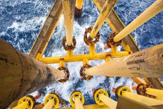 Plataformas de Offshore com corrosão