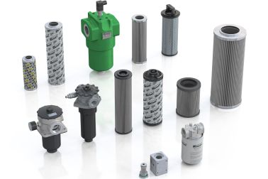 Overview of filter housings and filter elements from STAUFF