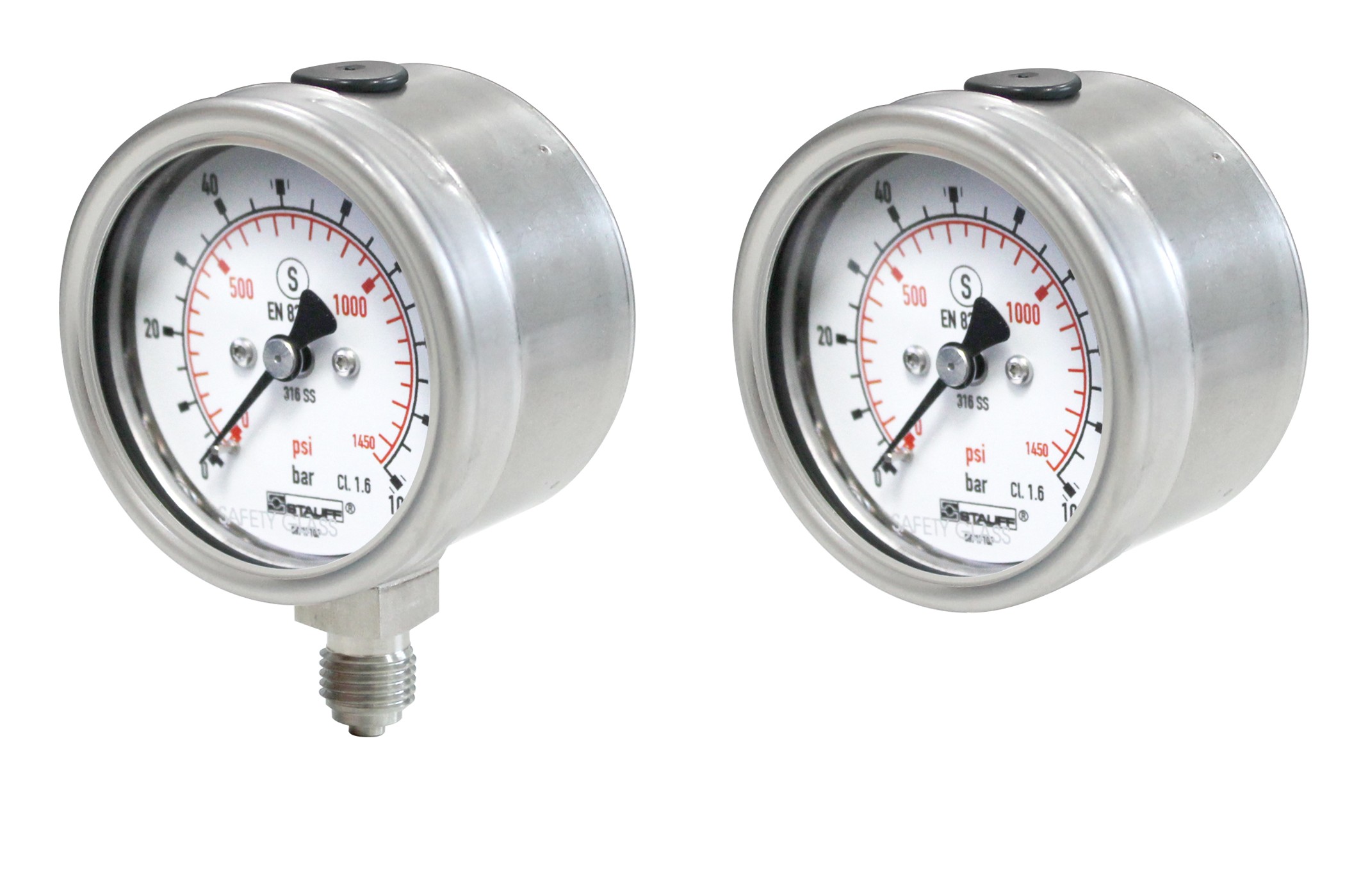 Safety Pattern Pressure Gauges STAUFF