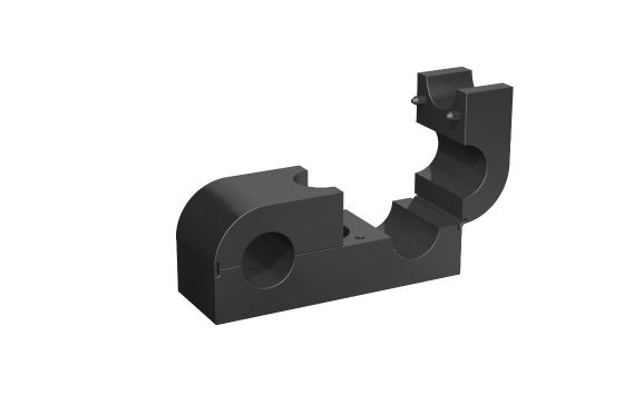 LBBU clamp with film hinge