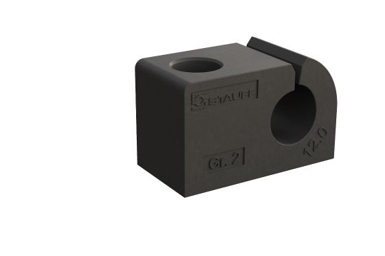 LBBU clamp in slotted version