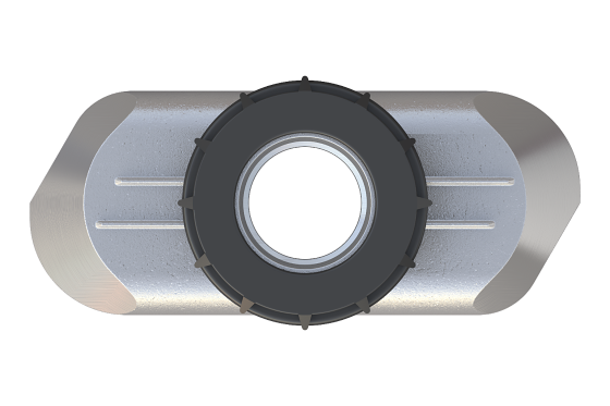 Écrous de rails hexagonaux