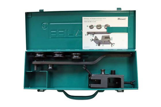 Robust steel case with all components