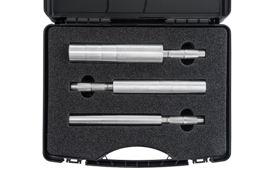 STAUFF Dornvos test mandrels in a case