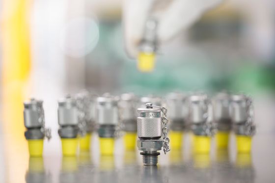 Pontos de teste de pressão hidráulica