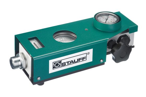 Durchflussmessgerät mit stoßgeschützten Messwertanzeigen