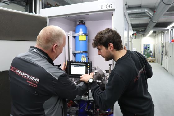 Differential pressure measurements with a PPC measuring device from STAUFF