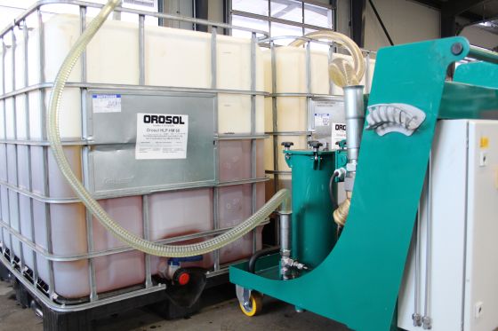 Example of a mobile filter system