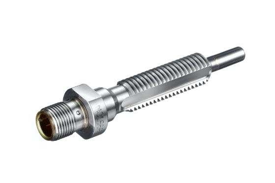 Temperature sensor with platinum measuring element PT100
