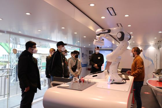 Der M+E Info-Truck des Märkischen Arbeitgeberverbands