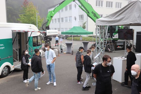 Das Gelände des Arbeitgebertages