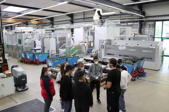 Werksführung durch die Dreherei am Standort Ehrenfeld