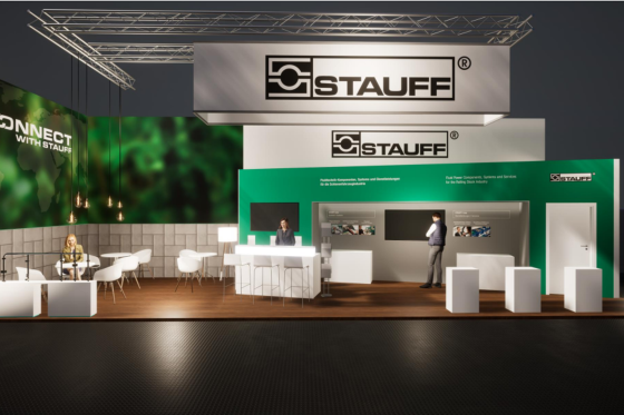 STAUFFs exhibition space for the InnoTrans 2024