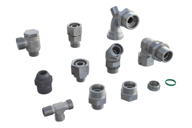 Metric tube fittings
