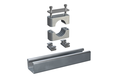 Aluminium clamps