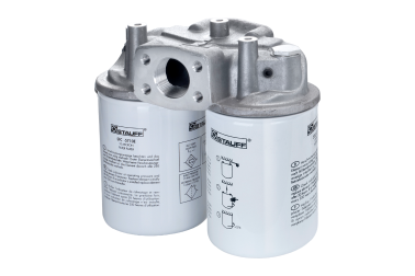 Spin-on filter housing