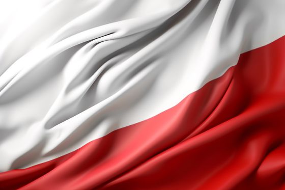 the flag of Poland