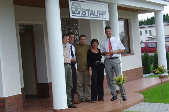 pening of the Location with Visitors from Germany