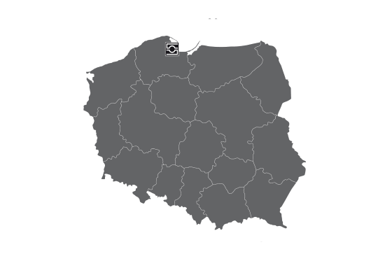 Map of Poland with STAUFF Location