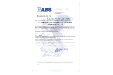 ABS certification for ball valves