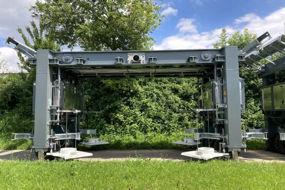 First modules at the central storage site