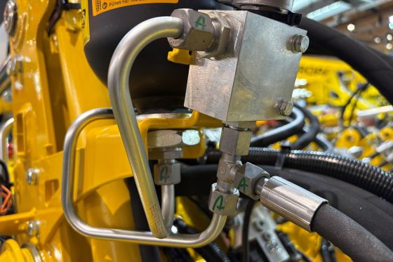 Tube with tight bending radii