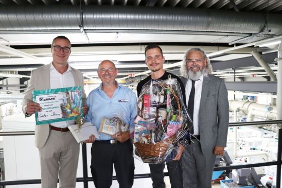 Gerhard Friese celebrates his 50th anniversary