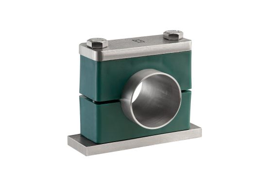 la clásica abrazadera verde STAUFF