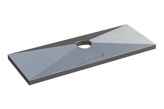 Old cover plate for the twin series from above