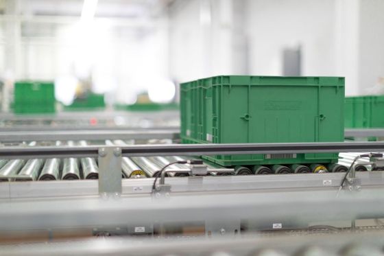 Conveyor technology in the Neuenrade-Küntrop logistics centre from STAUFF