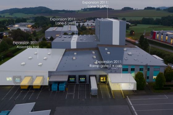 Neuenrade-Küntrop logistics centre 2011