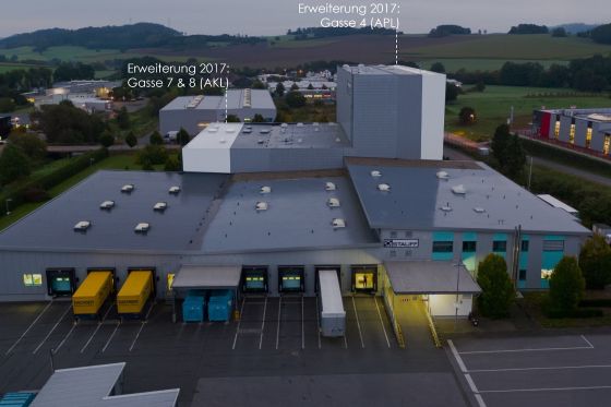 Logistikzentrum Neuenrade-Küntrop 2017