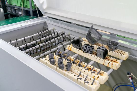 Products tested in the salt spray chamber