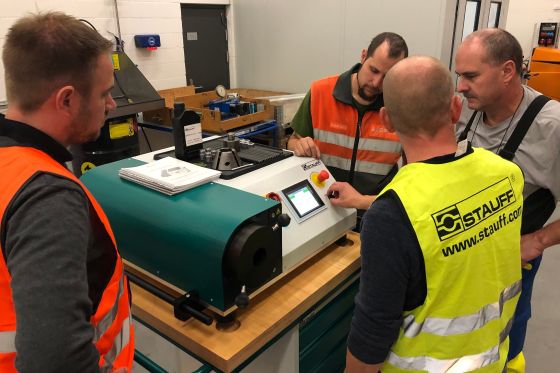 Detailed briefing of the maintenance team