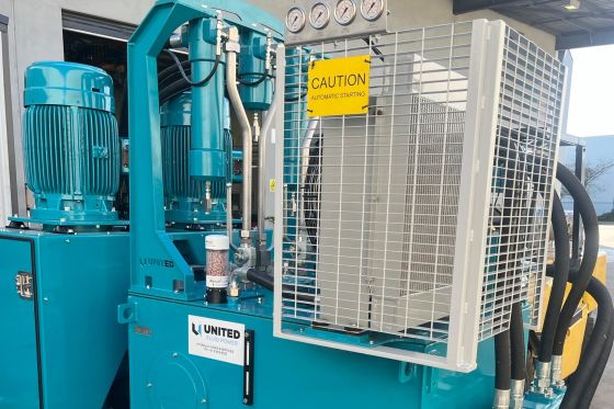 Unité de puissance hydraulique (HPU) fabriquée par United Fluid Power