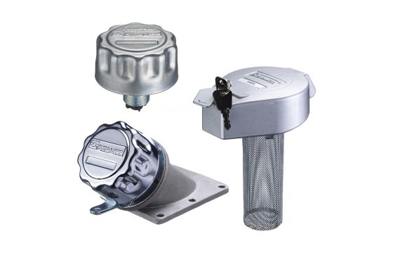 Metall-Einfüll- und Belüftungsfilter für Hydrauliktanks von STAUFF