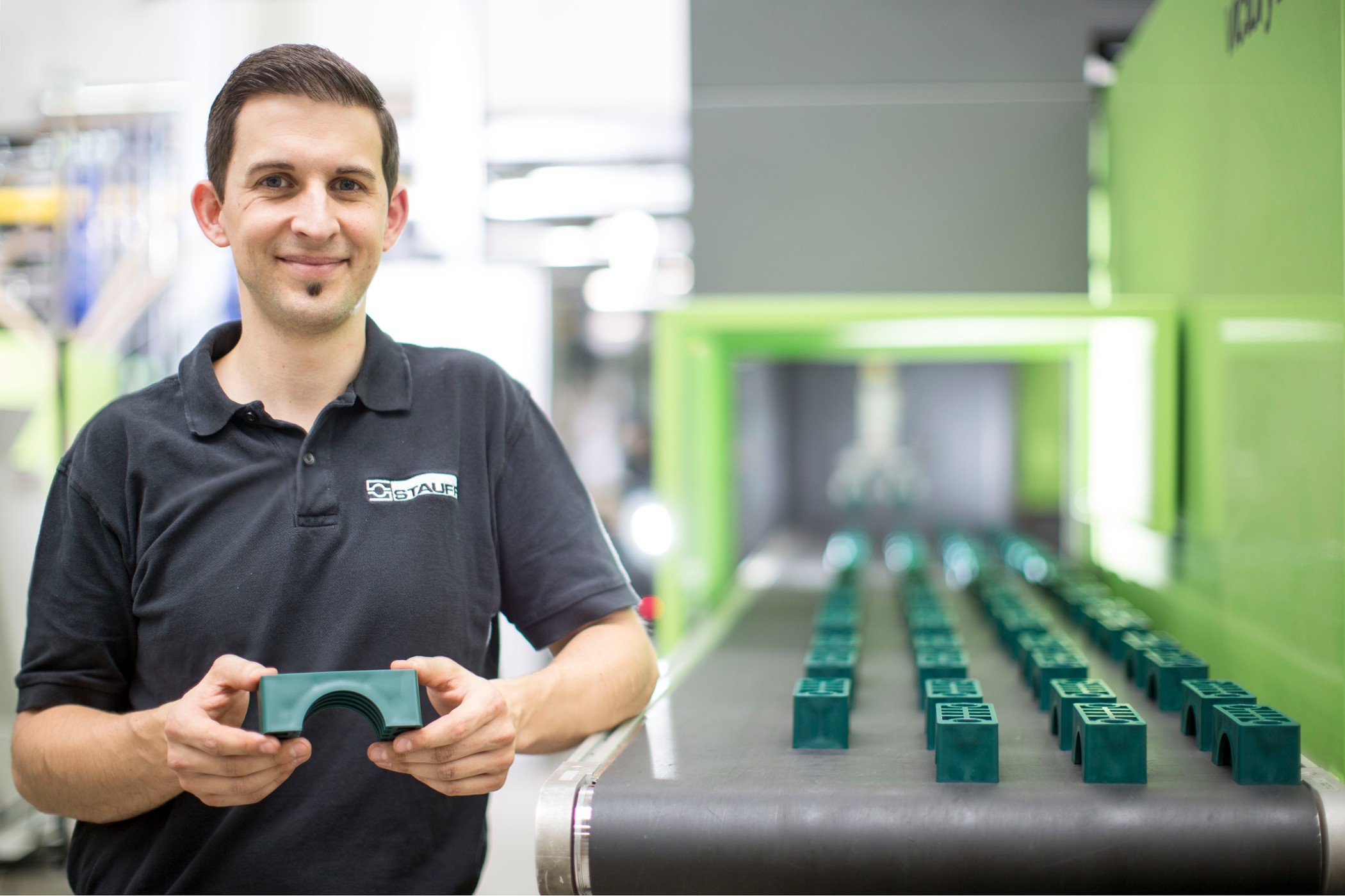 Why is the STAUFF Clamp Green?
