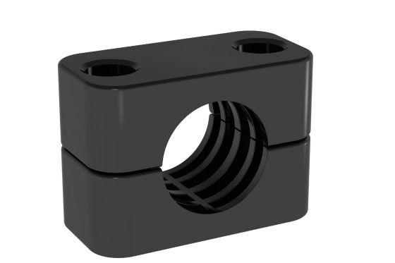 STAUFF Clamps made of PP-EC, coloured black as standard