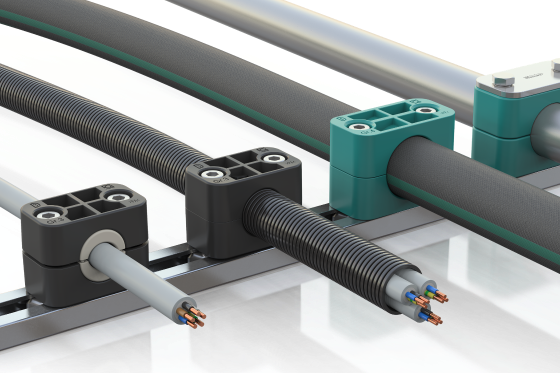 Overview of cable clamps from STAUFF