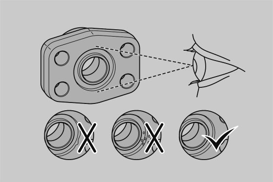 SAE Flanges Assembly Step 1