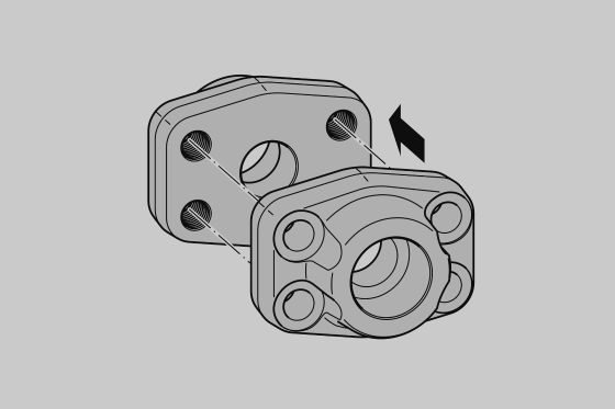 SAE Flanges Assembly Step 4