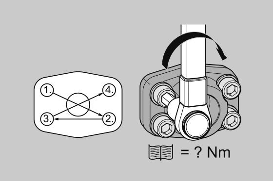 SAE Flanges Assembly Step 6