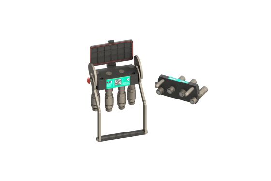 STAUFF multi coupling for 4 lines (front-loader version)