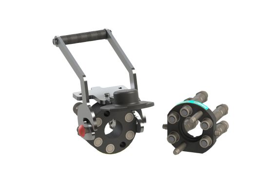 STAUFF multi coupling for 5 lines plus electrical connection device