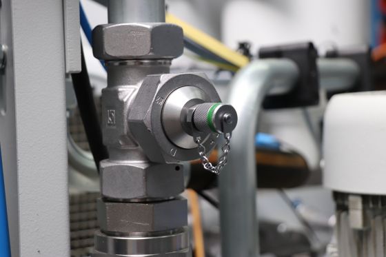 Measuring point in a Hydraulic System