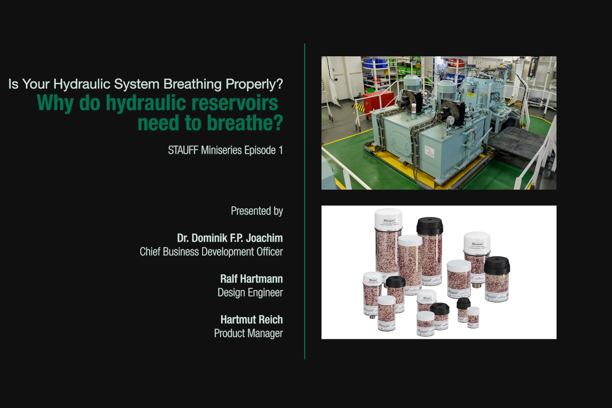 Desiccant Breathers in Hydraulics (Episode 1)