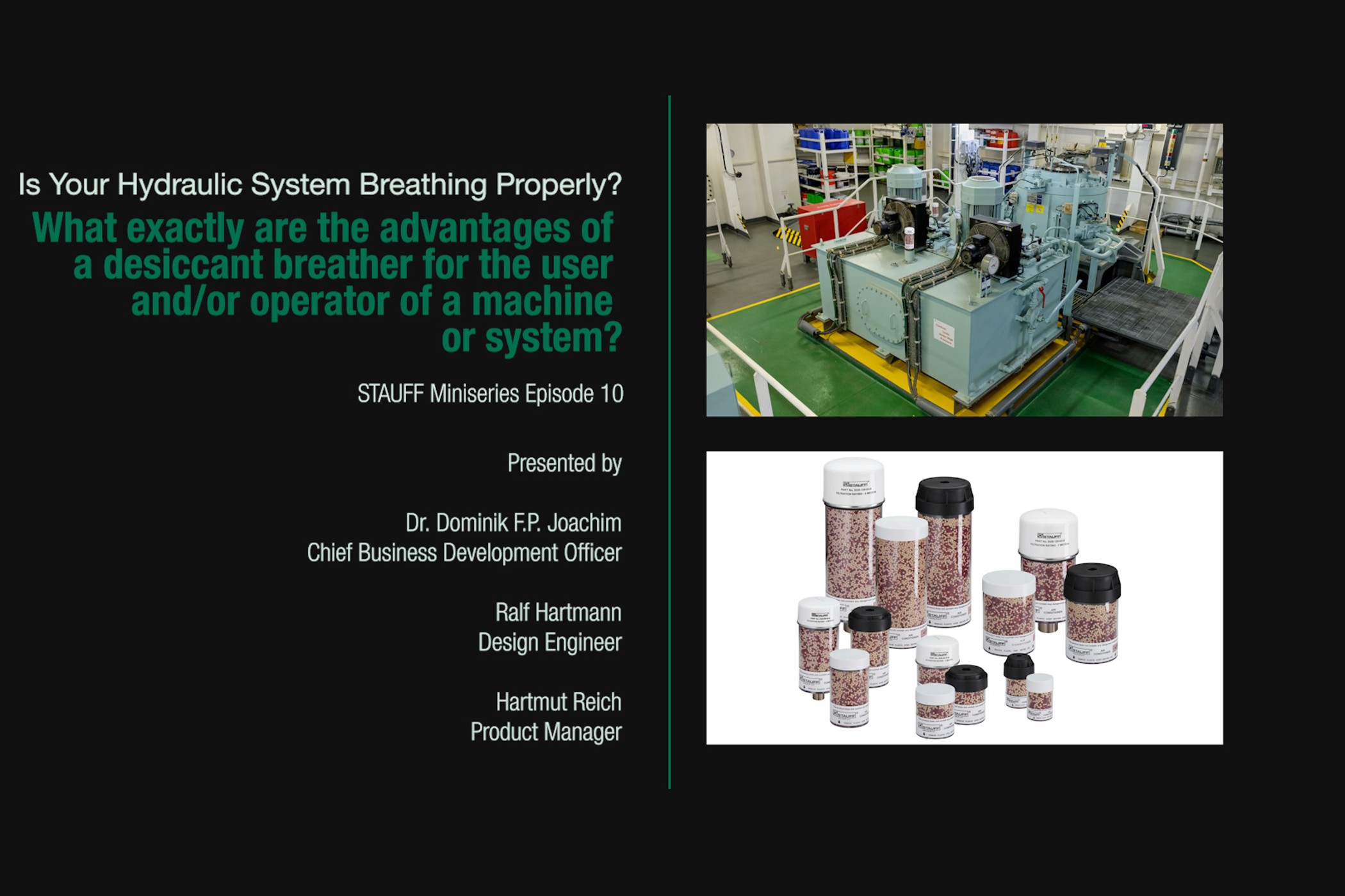 Air Breather Dryers in Hydraulics (Episode 10)
